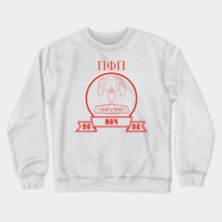 Red N64 Fraternity/Sorority class Generation Crewneck Sweatshirt